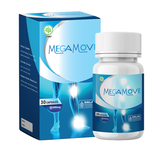 Megamove – kemasan suplemen sendi resmi berkualitas